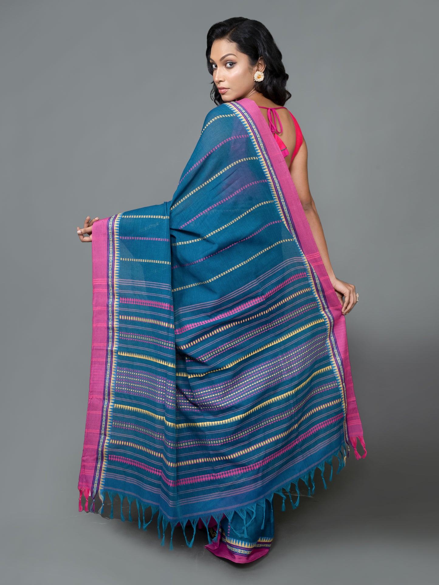 Indibliss Begumpuri Cotton Saree