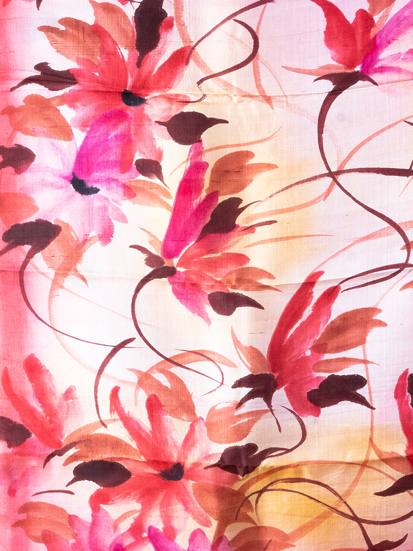Pink Murshidabad Silk Saree