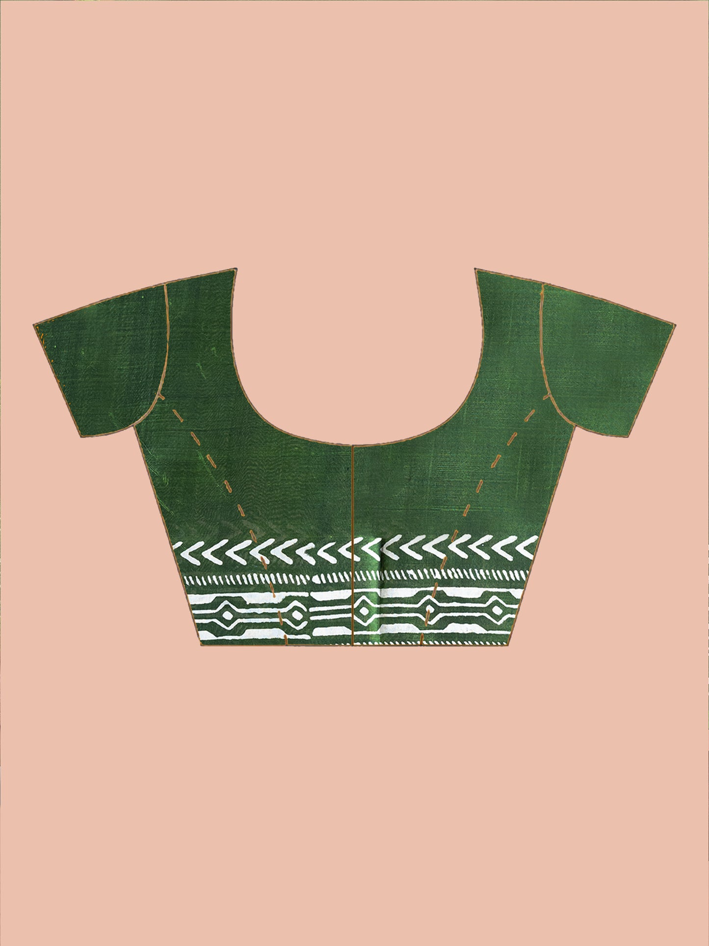 Green Murshidabad Silk Saree