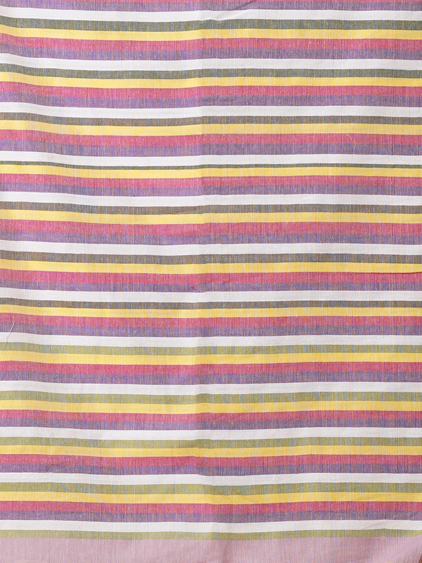 Dusky Violet Weave Phulia Handloom Khadi Cotton Saree