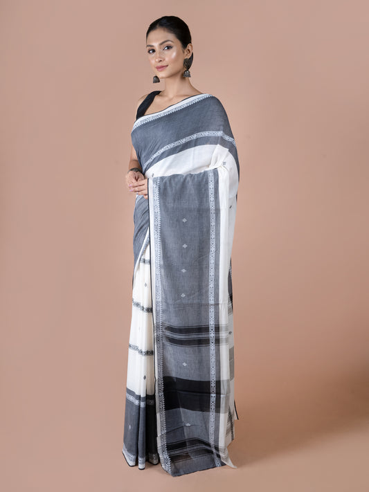 Dust & Loom Dhonekhali Cotton Saree