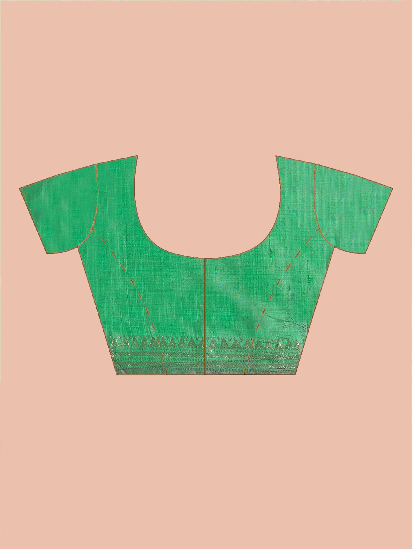 Red Murshidabad Silk