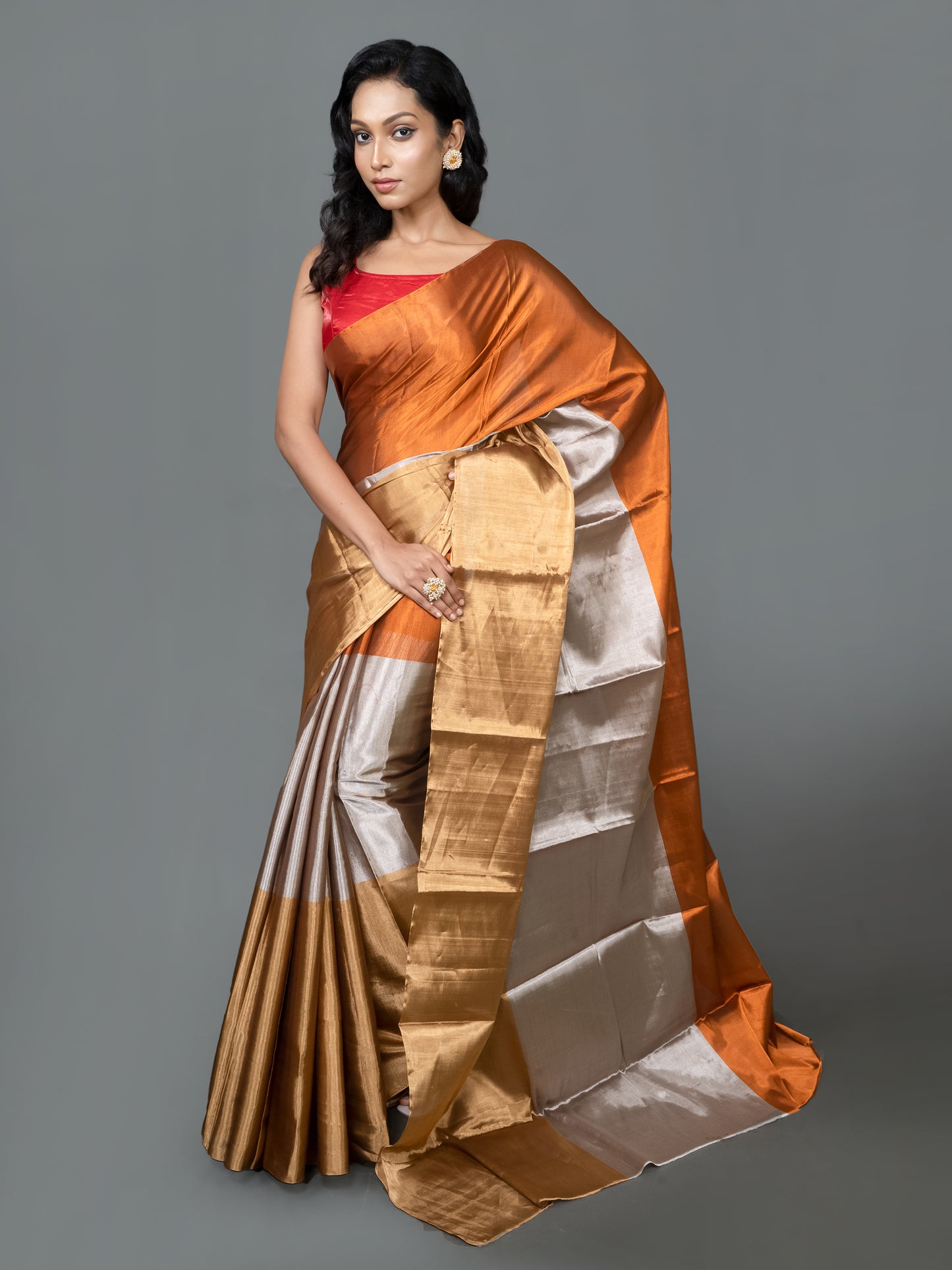 Ragini Pure Chanderi Tissue Saree