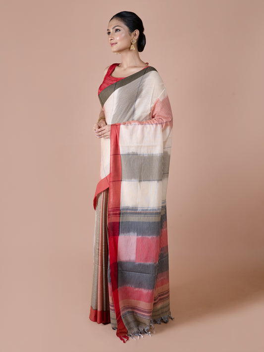 Plain Grace Dhanekhali Saree