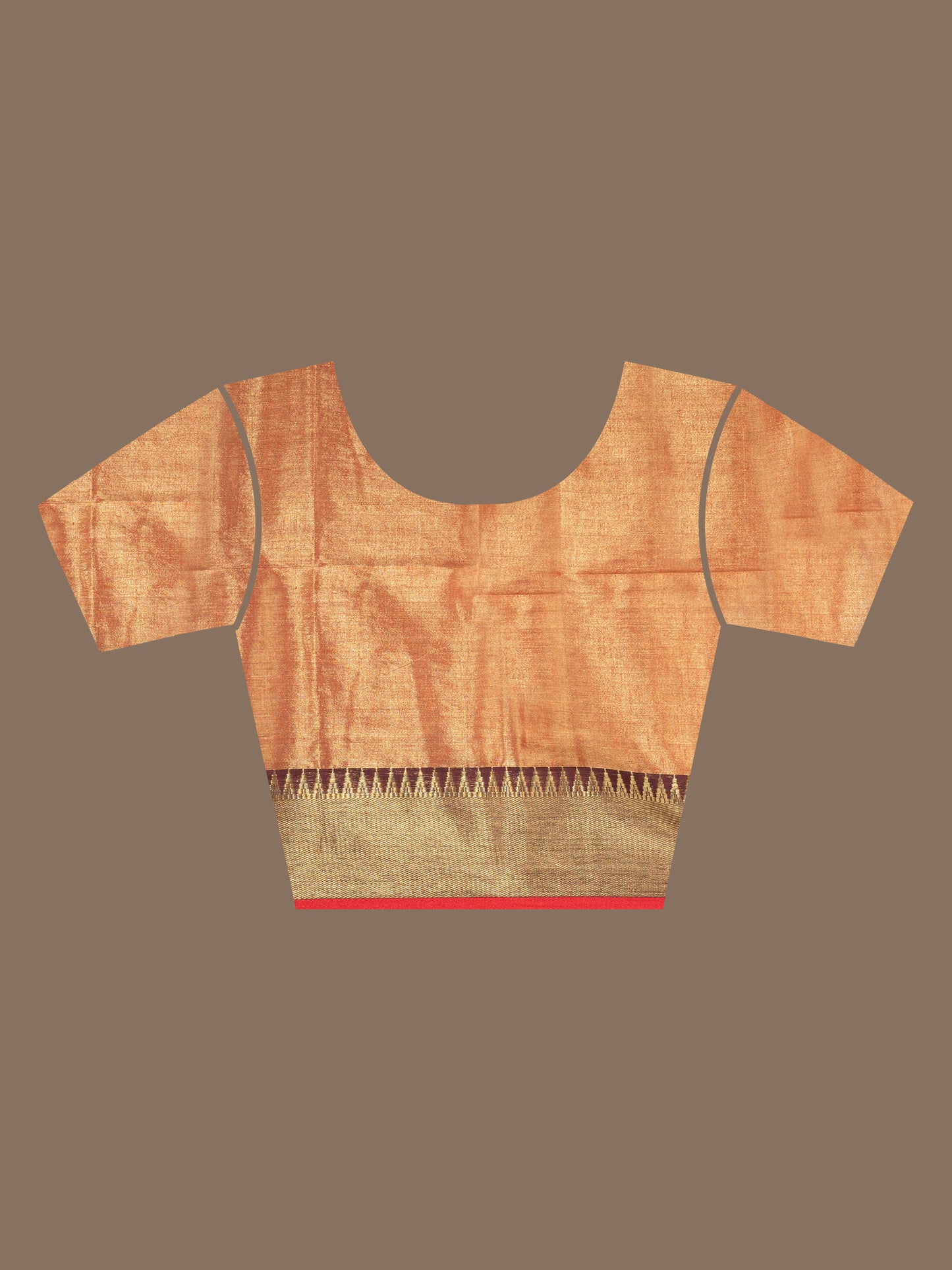 Kesar Zari Raga Tissue Saree