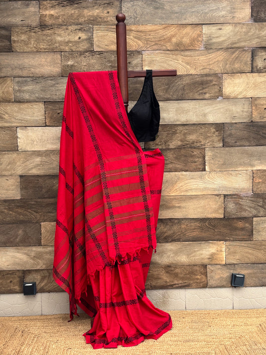 Pure Cotton Dhonekhali Saree