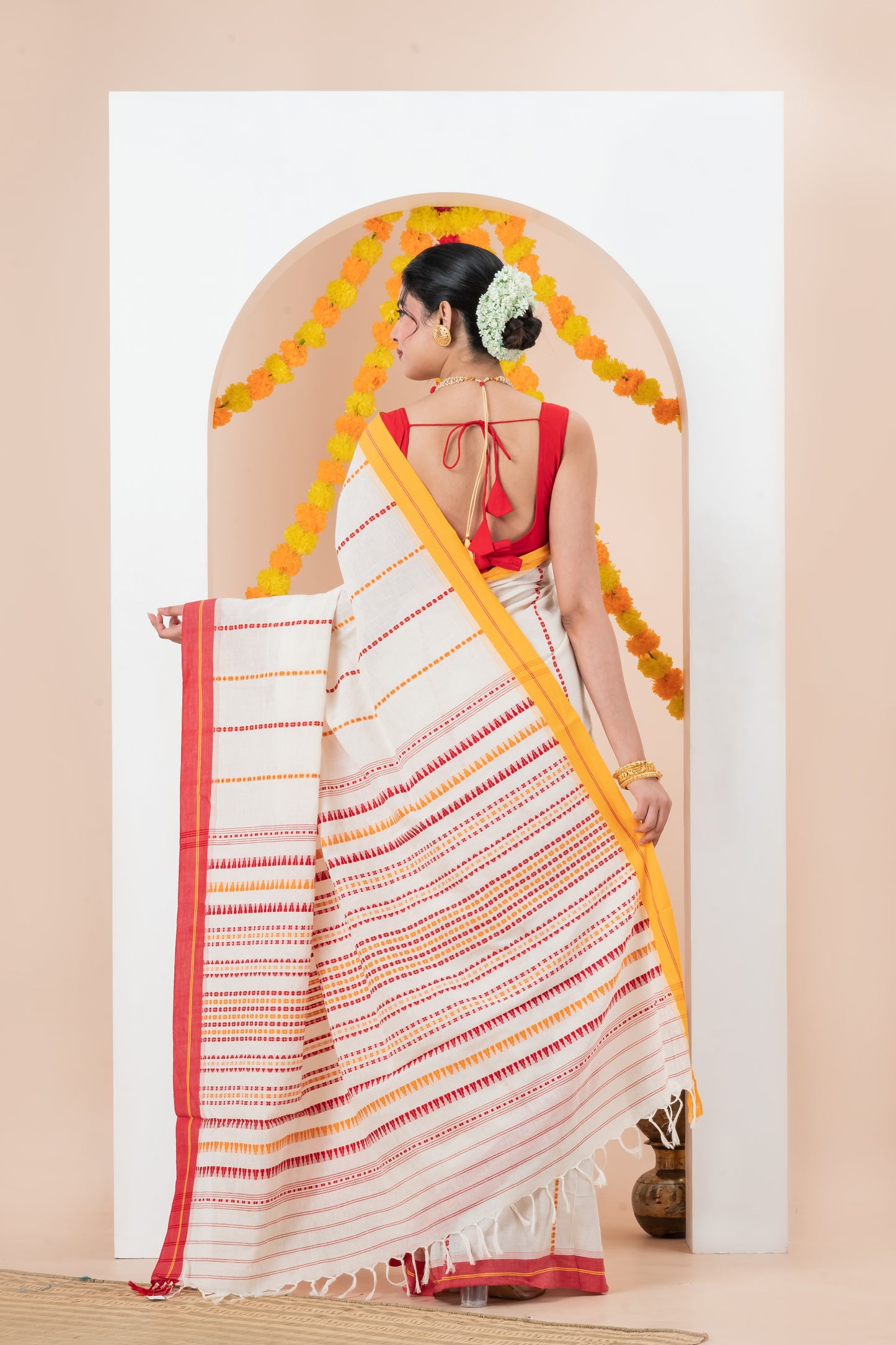 Pure Cotton Begumpuri Saree