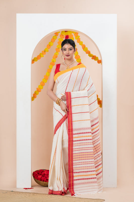 Pure Cotton Begumpuri Saree