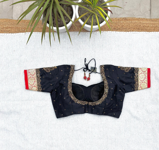 Zardosi work party wear blouse