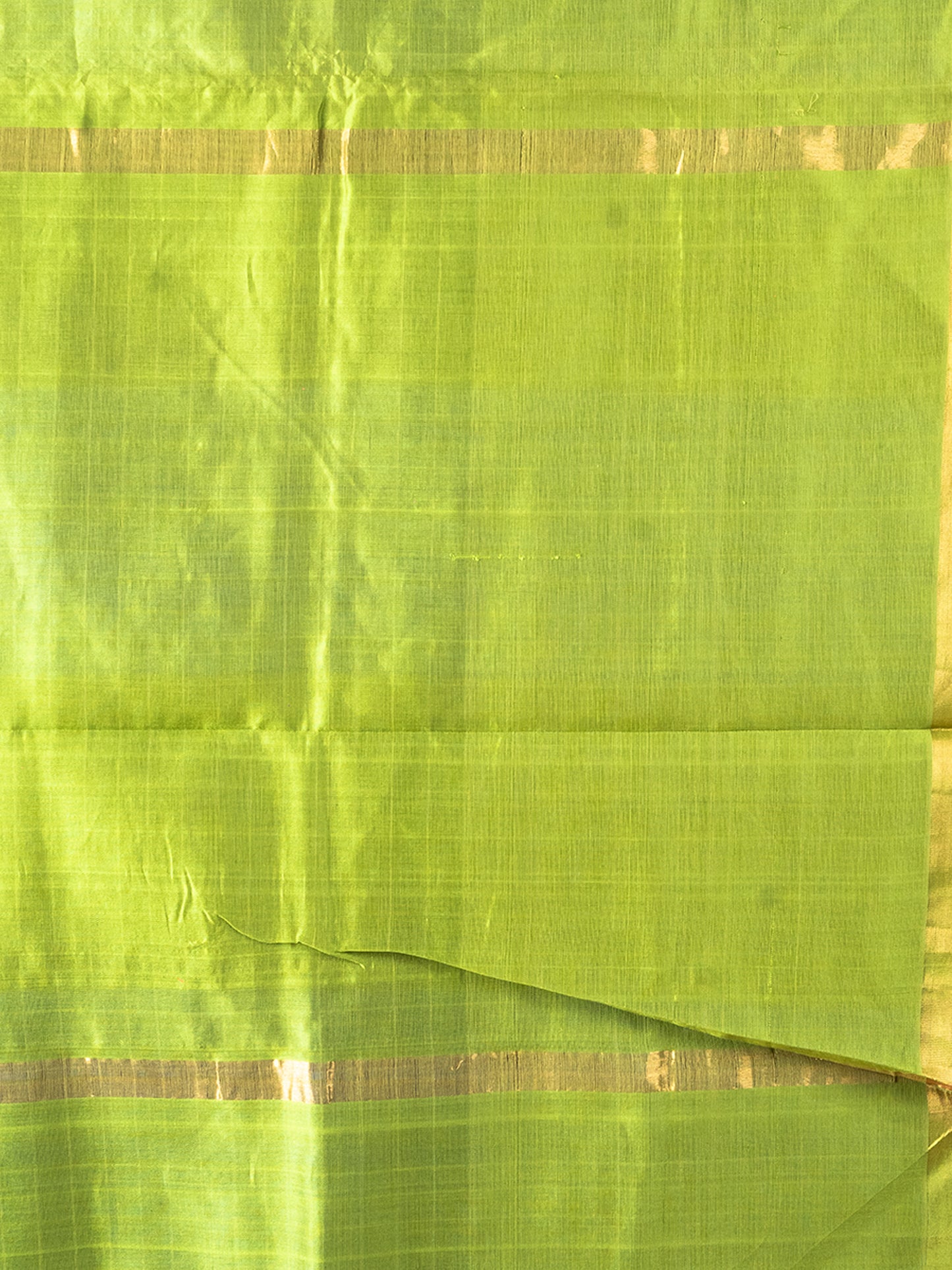 green blue kanchi silk cotton saree blend handloom lightweight