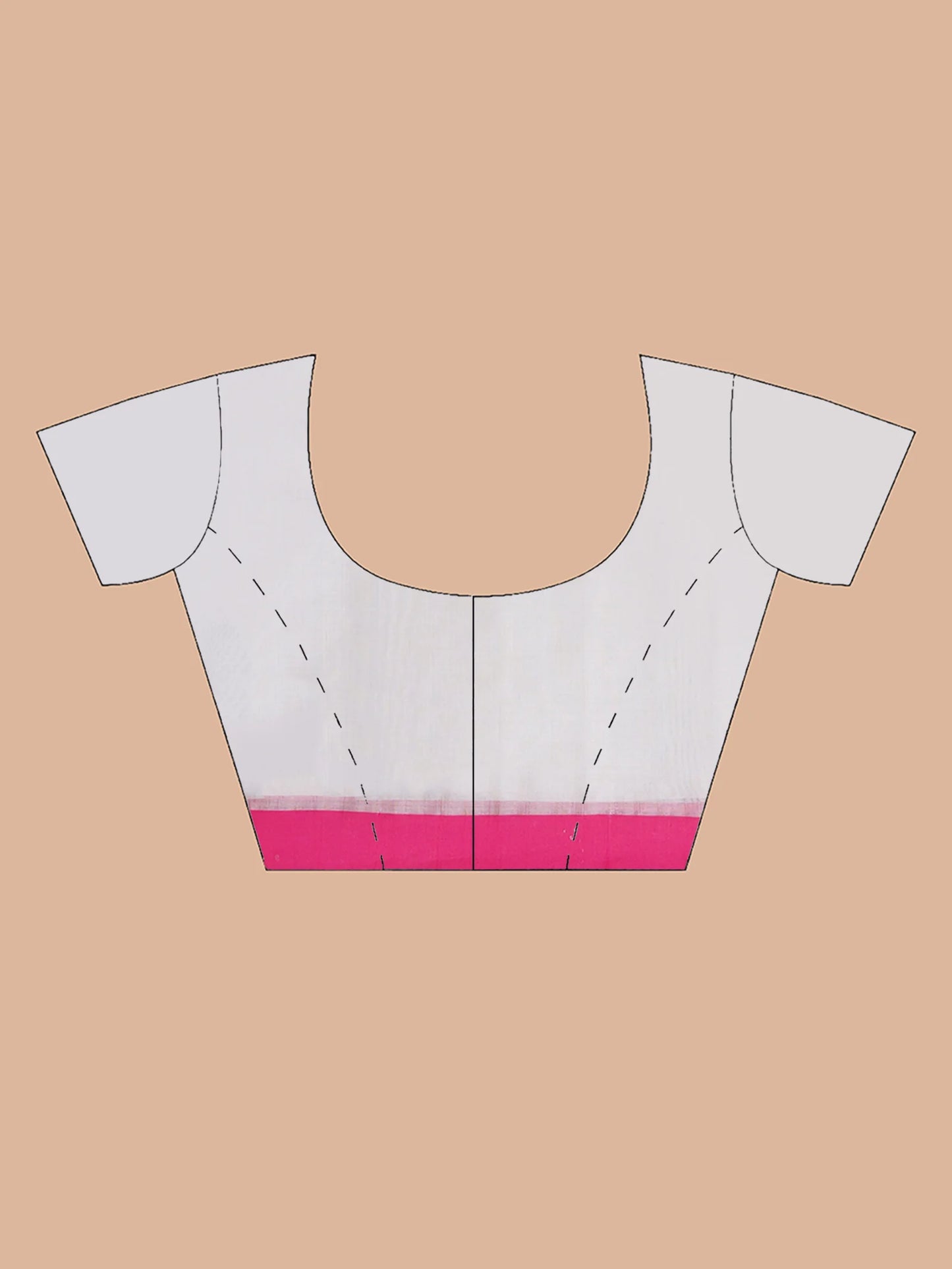 grey pink muslin jamdani saree pure handwoven