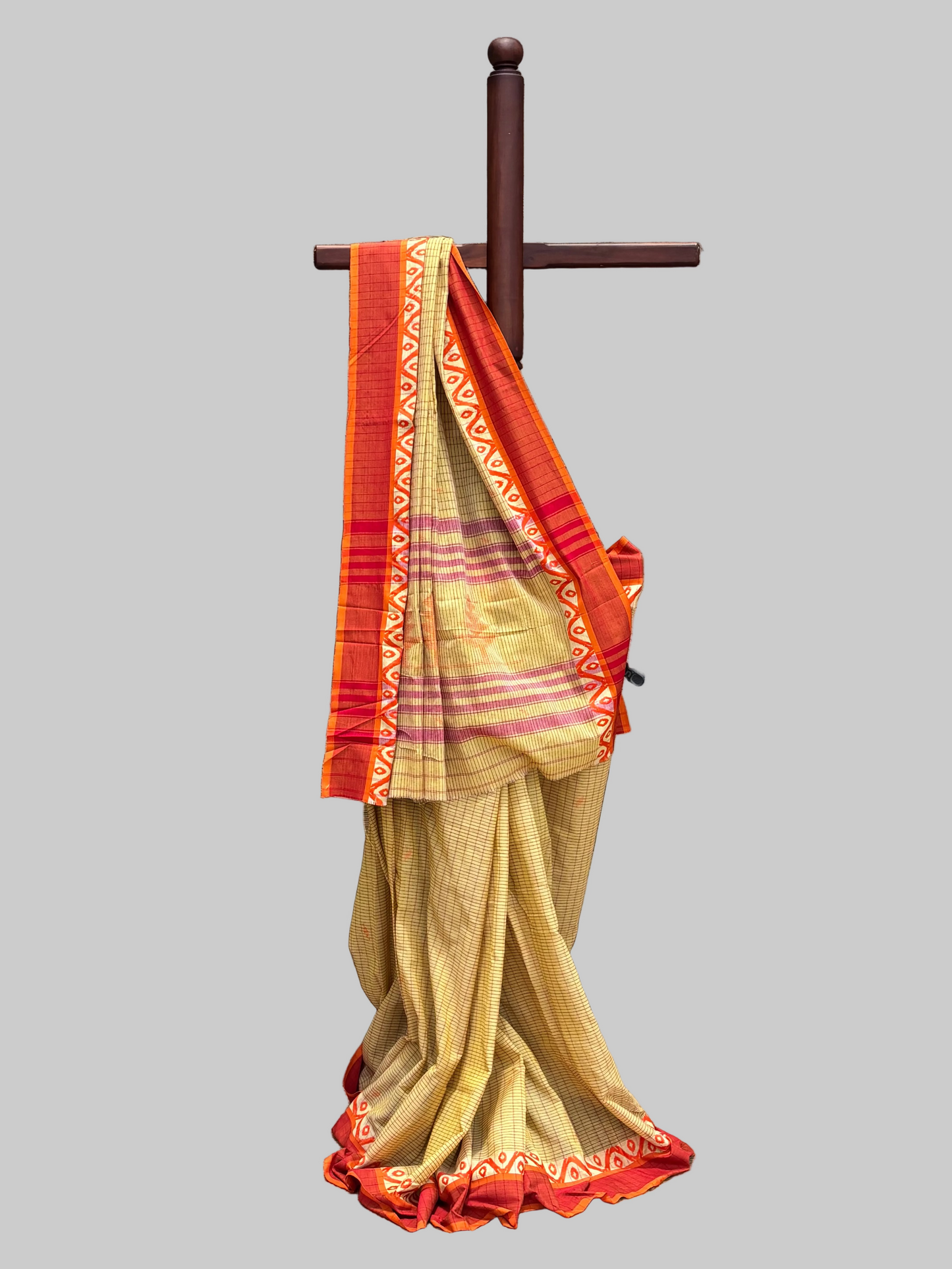 Pure Cotton Handwoven Saree