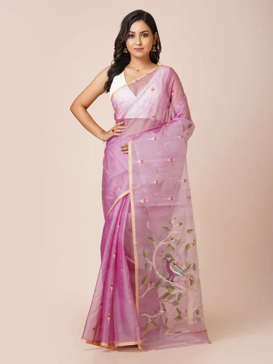 Pure cotton Jamdani sarees