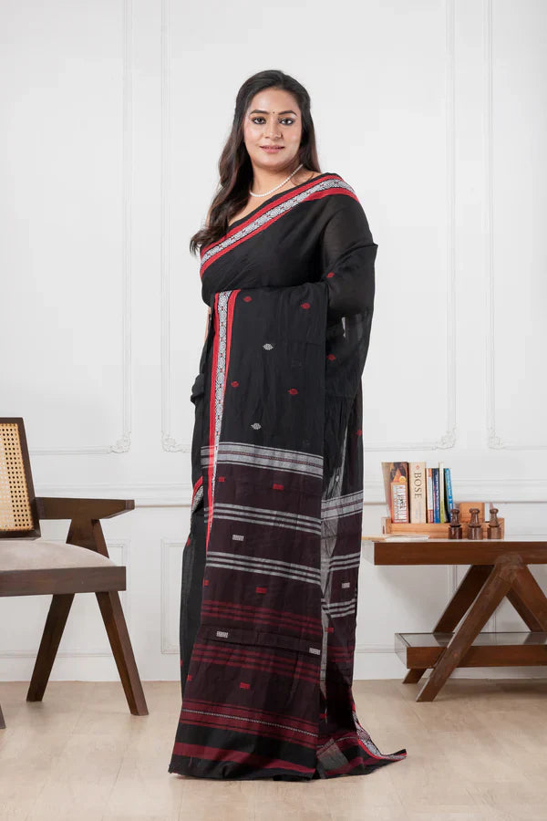 dhonekhali cotton saree