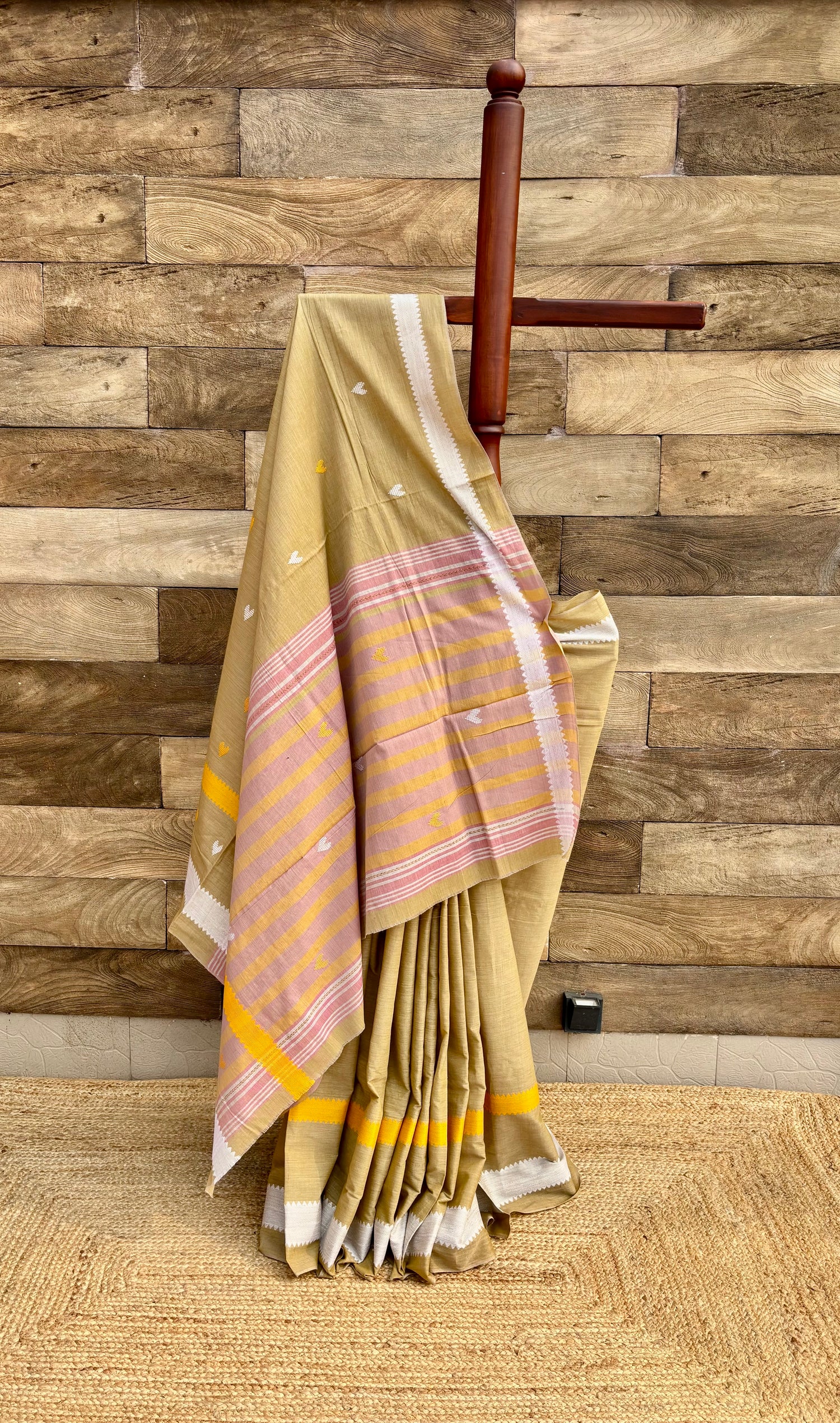 Pesta Green - Dhanekhali Saree