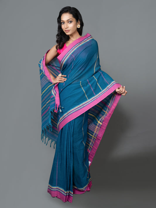 Indibliss  Begumpuri Cotton Saree