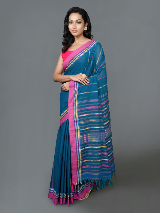 Indibliss  Begumpuri Cotton Saree