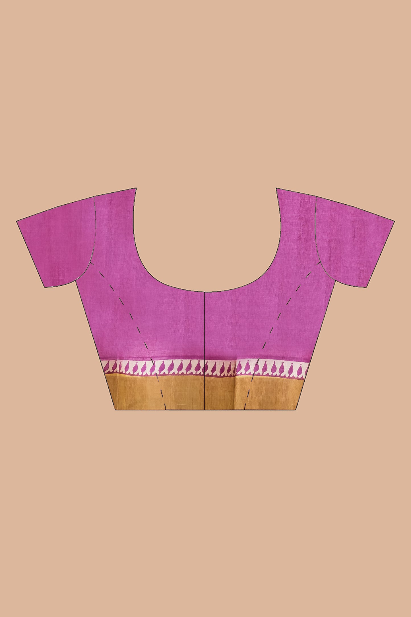 Pakhna  mehendi green   Pure tussar saree