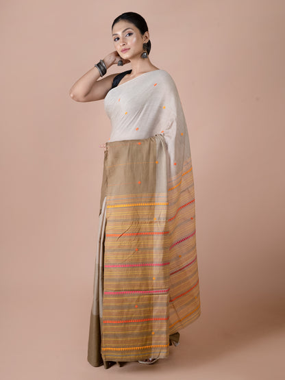 Sugandh Handloom Dhonekhali Saree