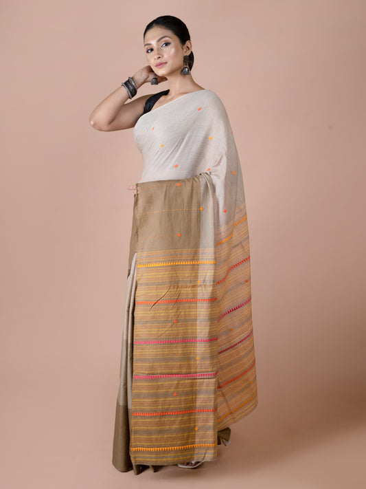 Sugandh Handloom Dhonekhali Saree