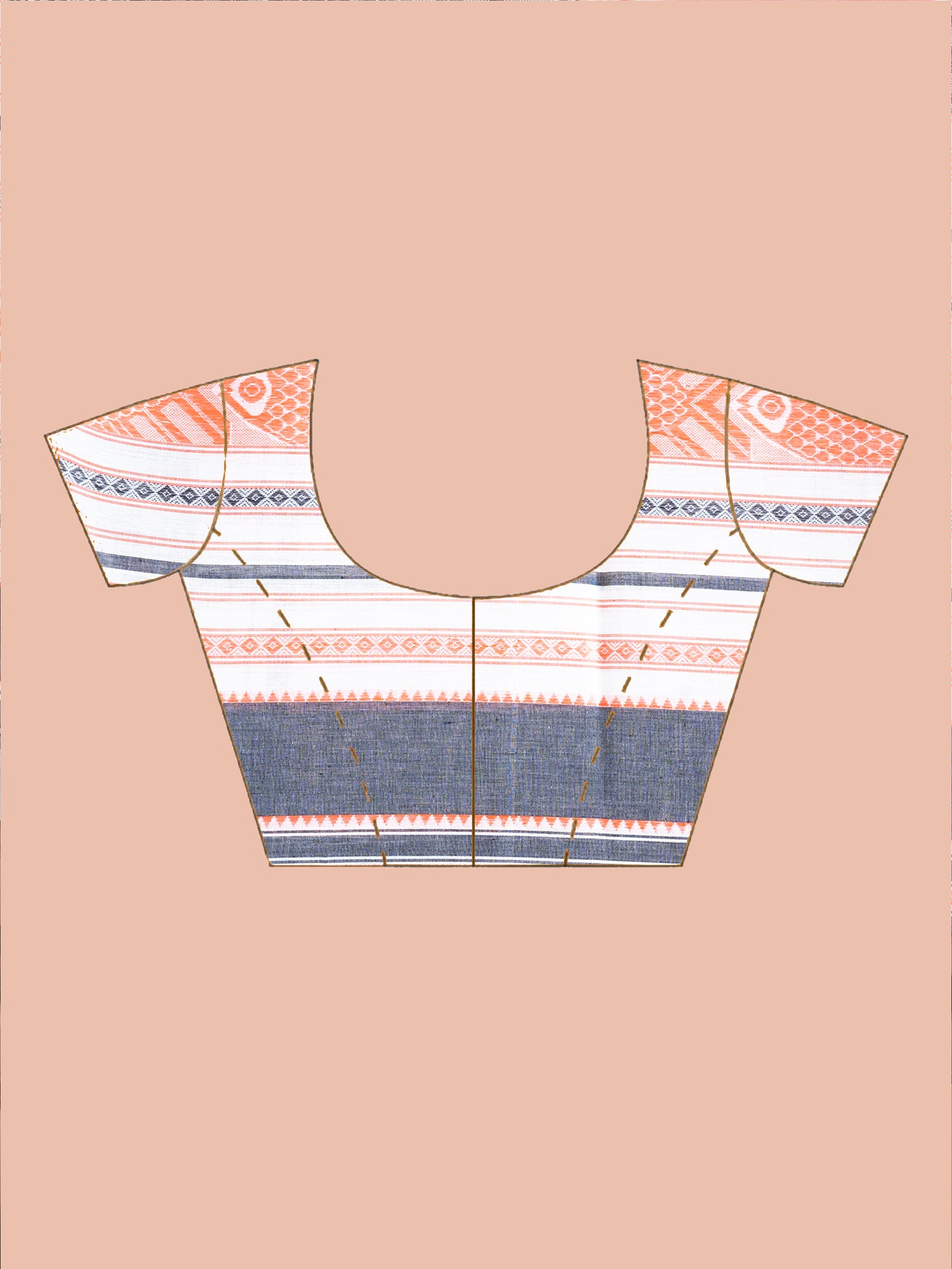 Nokshi Machh Dhonekhali Cotton Saree