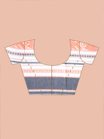 Nokshi Machh Dhonekhali Cotton Saree