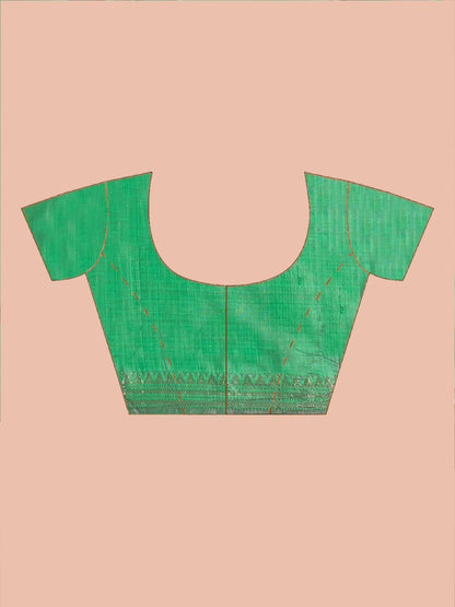 Red Murshidabad Silk