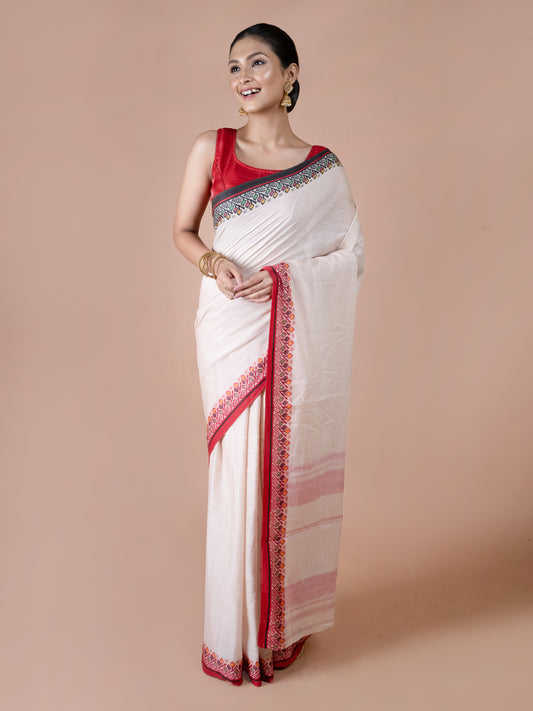 Shubhra(2 ) Dhanekhali Saree