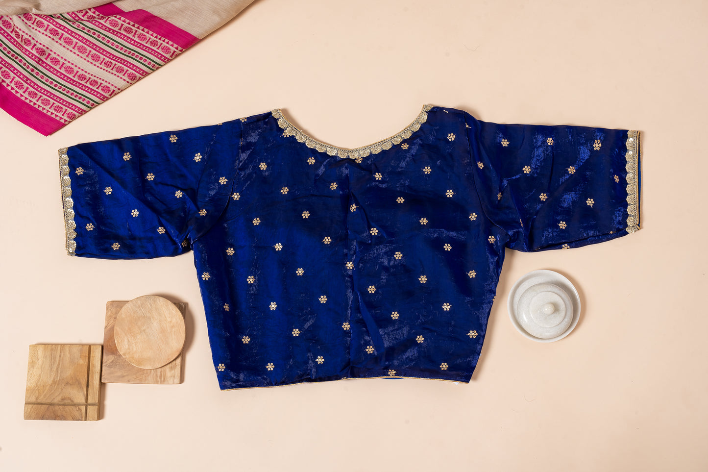 Pakhna  blue party wear blouse