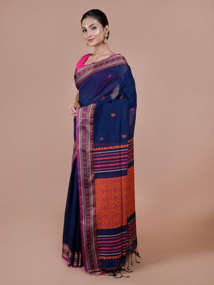 Nelambari Bengal Cotton Saree