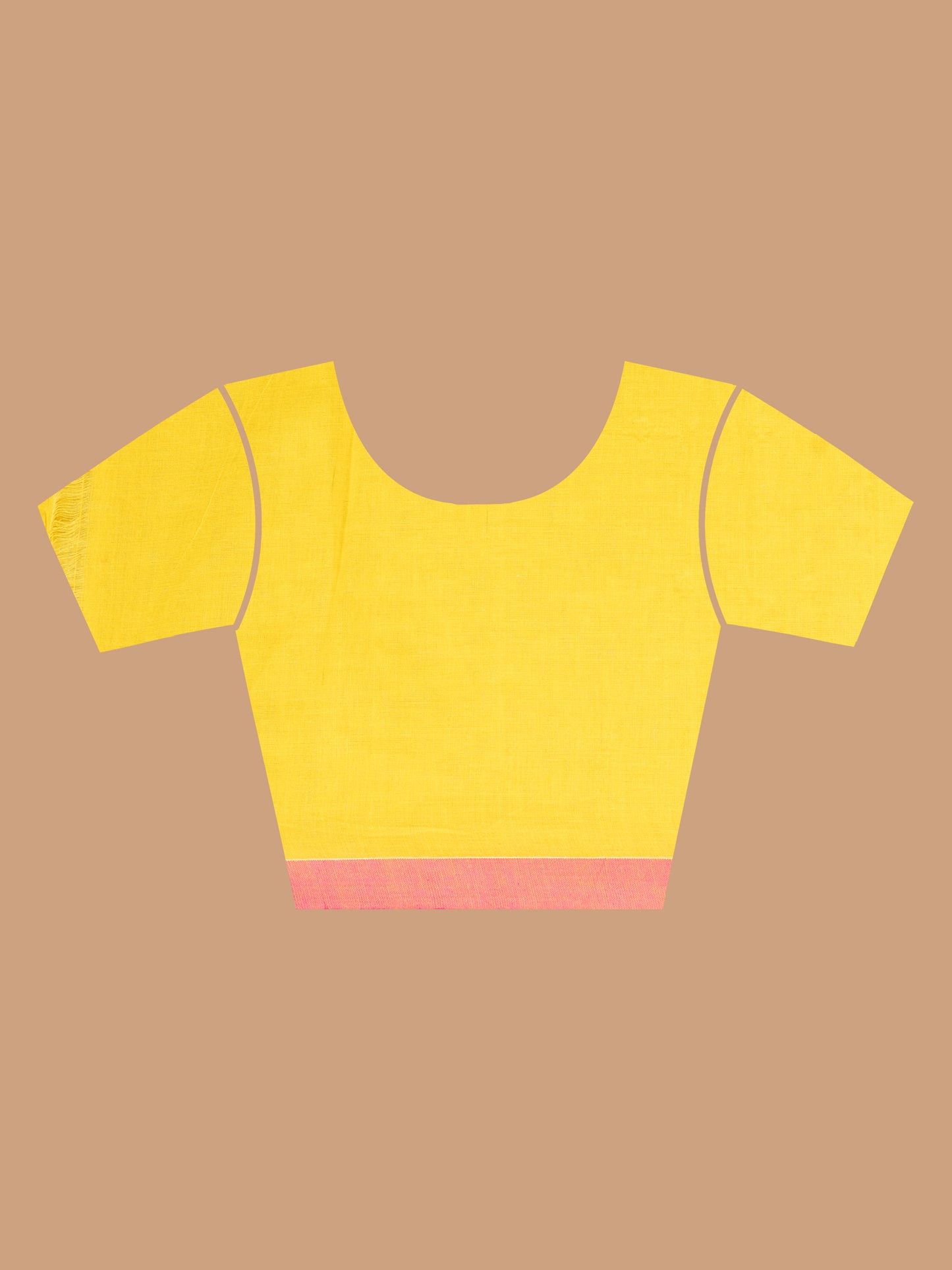 Haldi Bengal Cotton Jamdani Saree