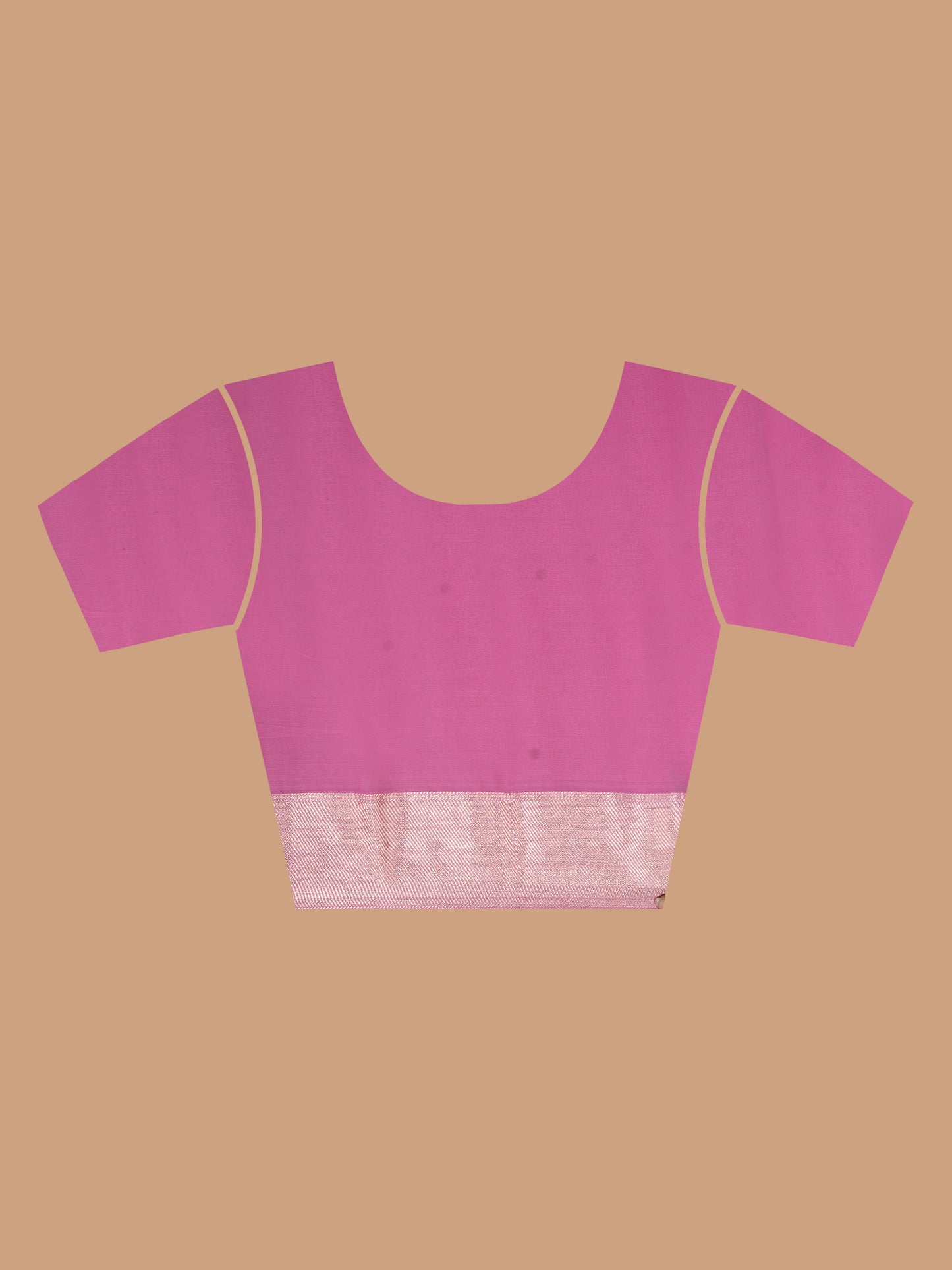 Pink Gulab Fancy Chiffon Benarasi Saree
