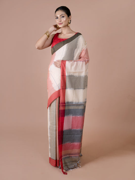 Plain Grace Dhanekhali Saree