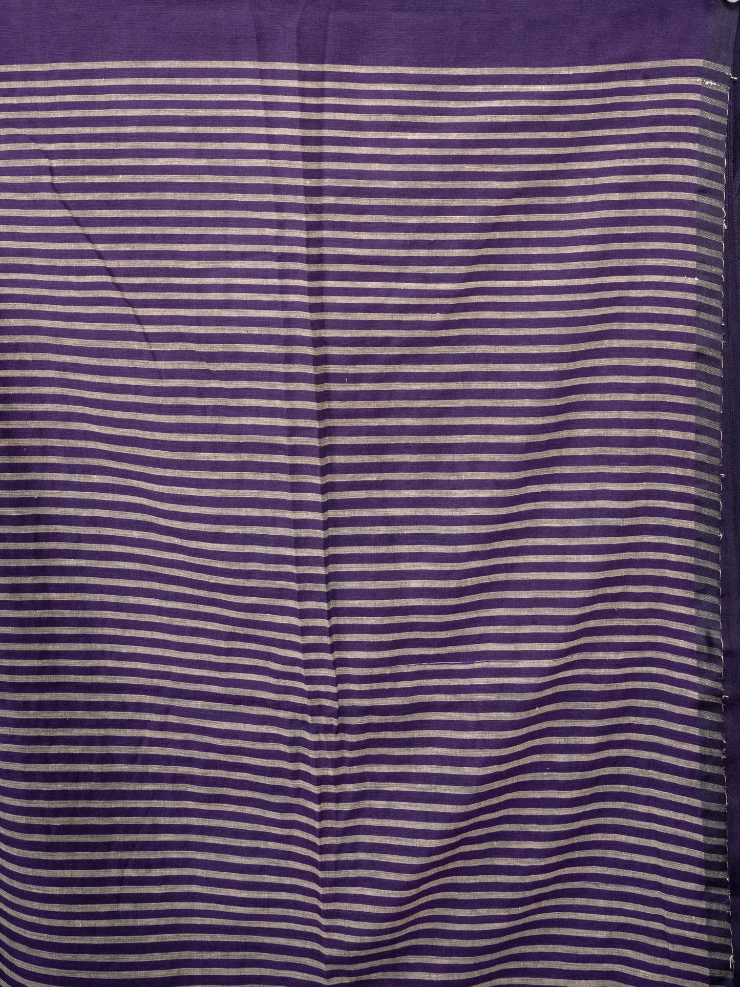 Jamun Bengali Cotton Jamdani Saree