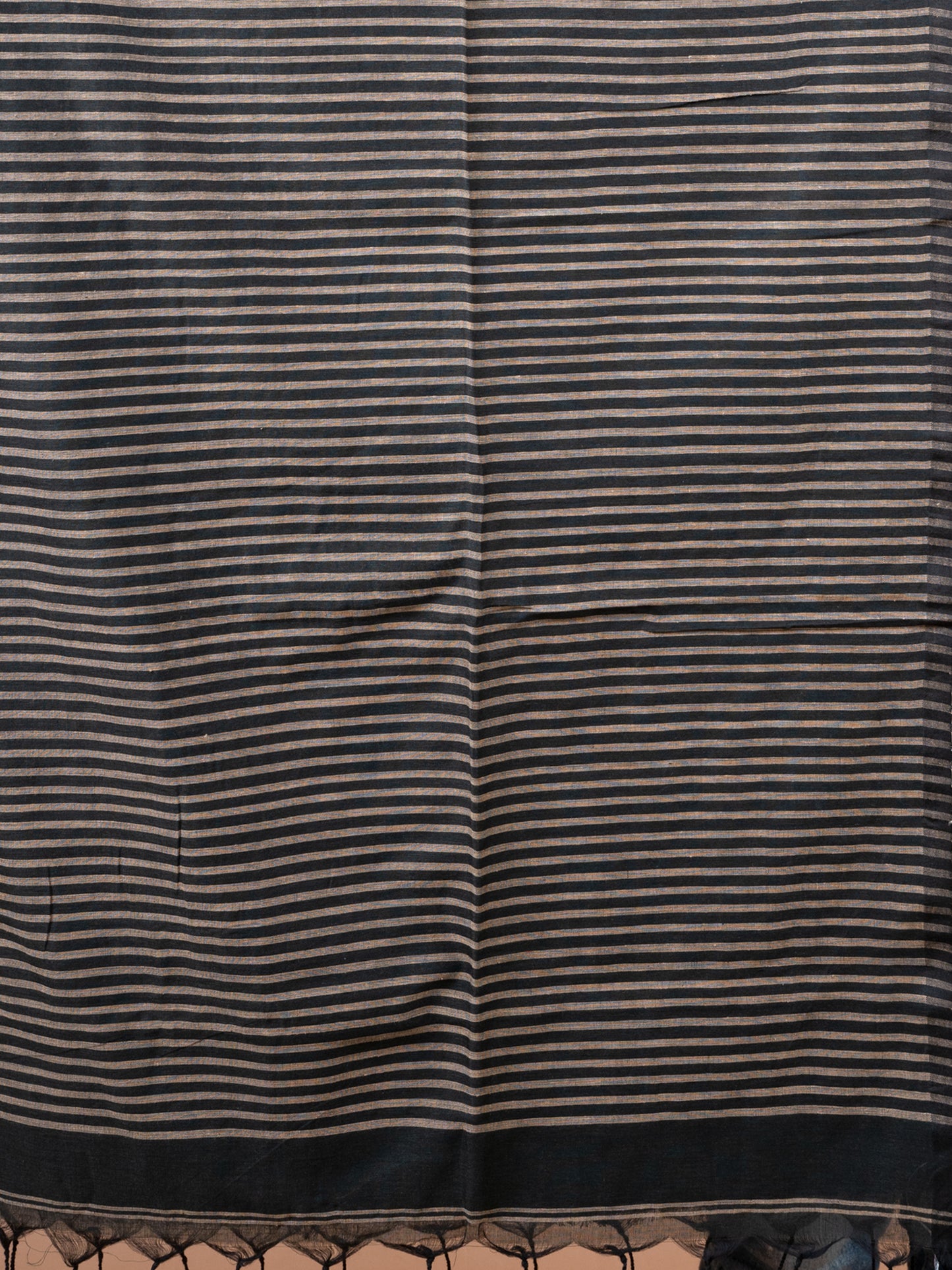 Dark Green Bengal Jamdani Saree