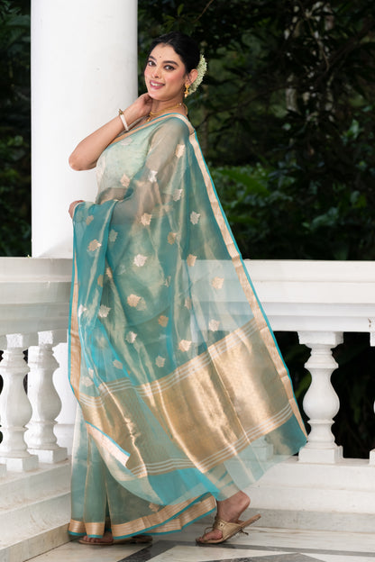 Pakhna pure tissue  Banarasi  saree