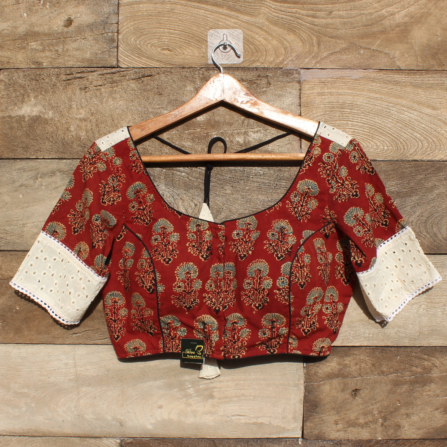 Ajrakh hakoba Blouse
