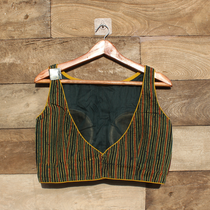 Ajrakh Handblock printed Blouse