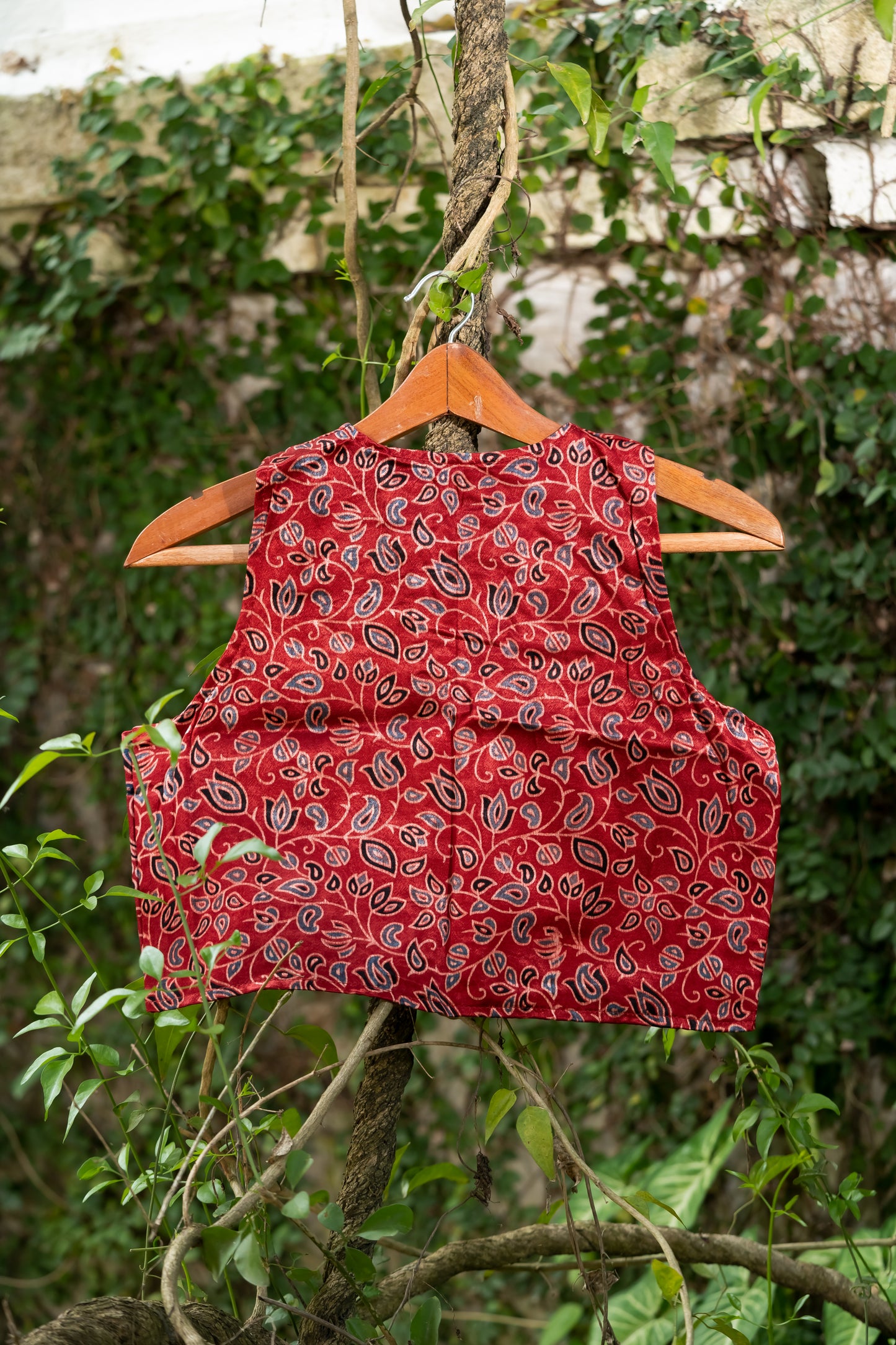 Pakhna semi modal printed blouse