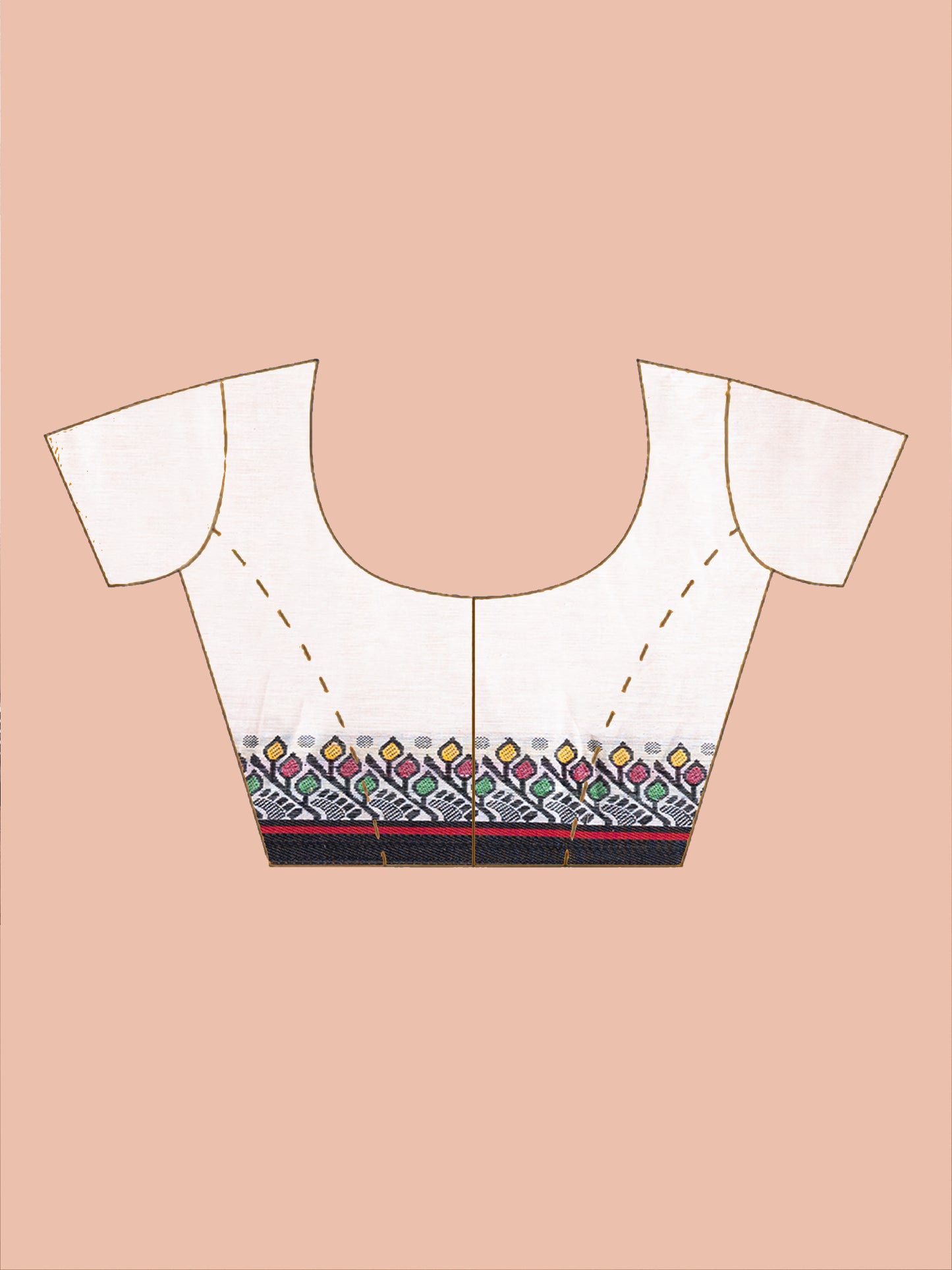 Shubhra(2 ) Dhanekhali Saree