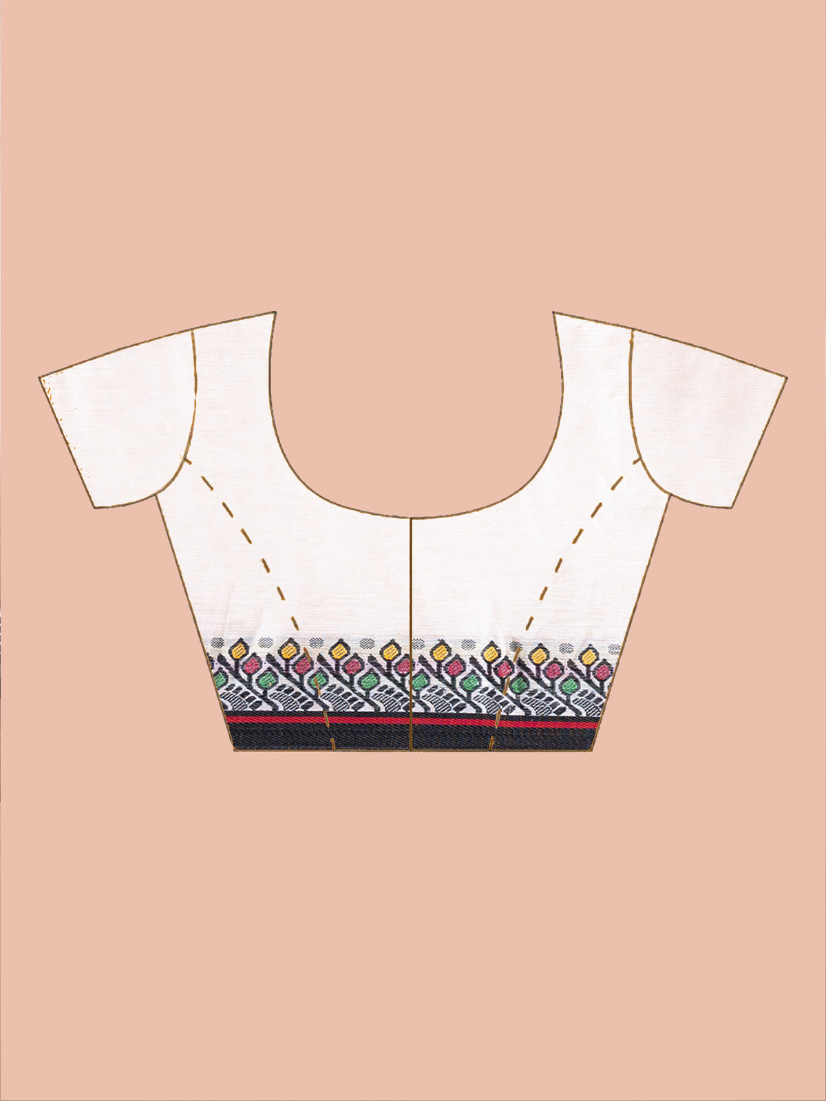 Shubhra(2 ) Dhanekhali Saree