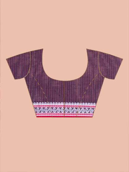 Jam Colour Dhanekhali Saree