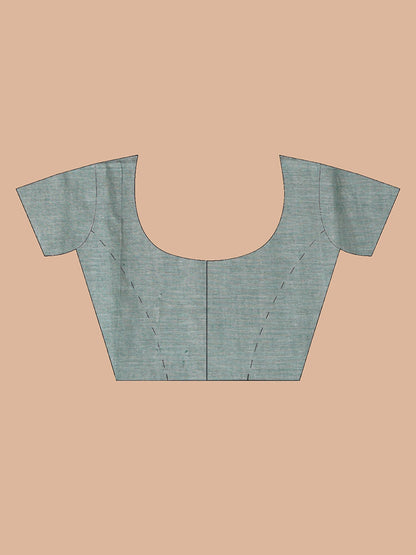 LEAF BLUSH PHULIA SOFT COTTON JAMDANI SAREE