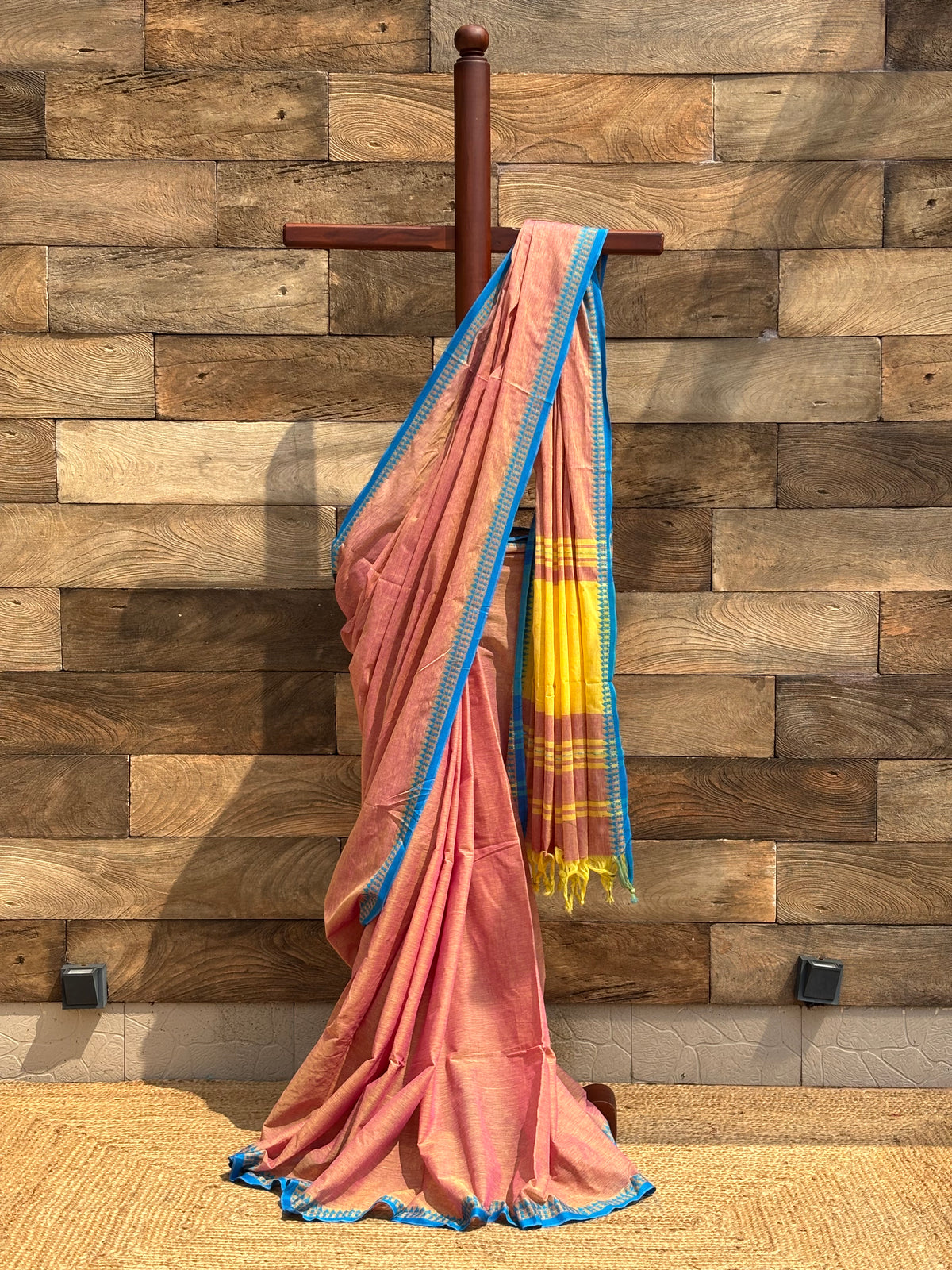 Pure Cotton Dhonekhali Saree 2