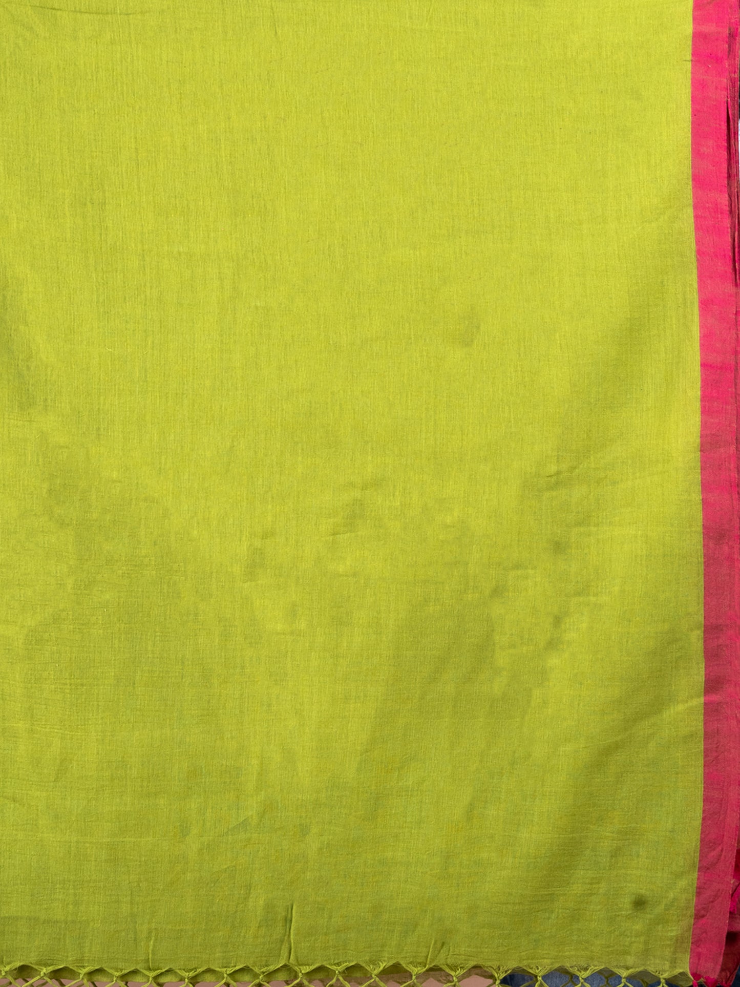 Olive Bloom Mul Cotton Saree
