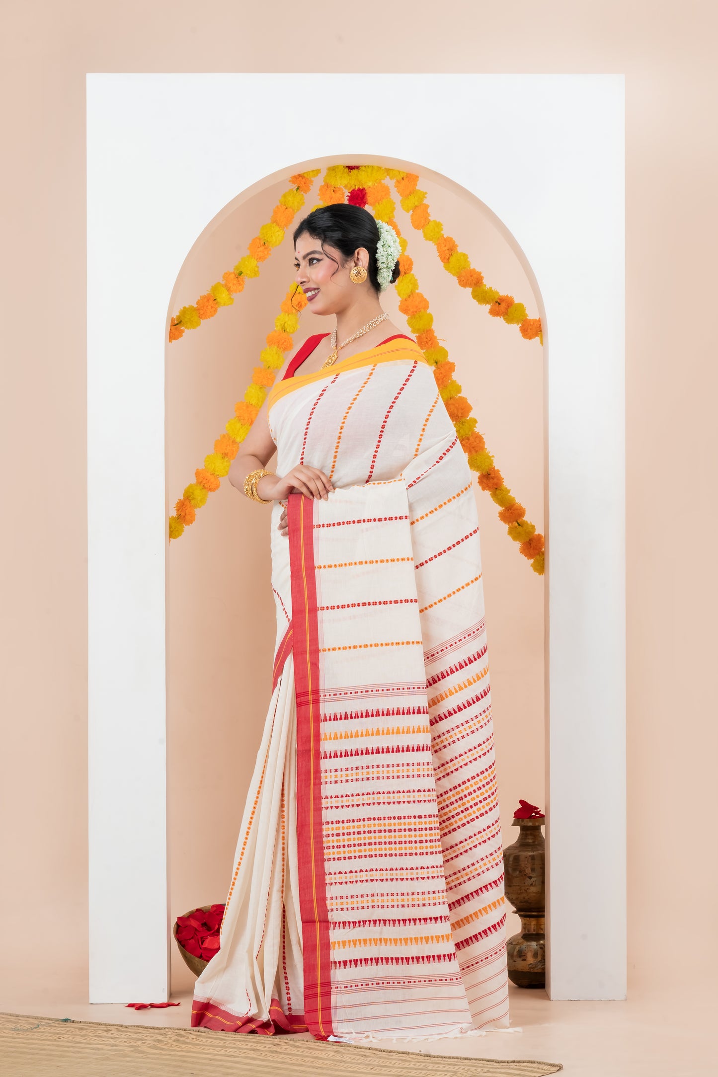 Pure Cotton Begumpuri Saree