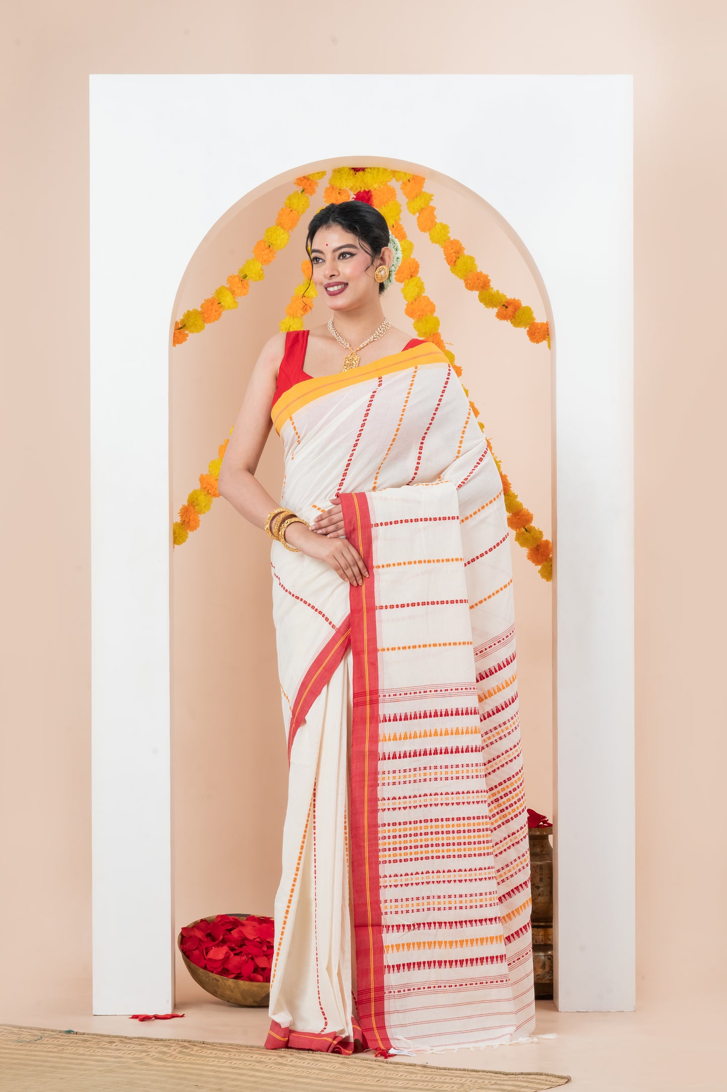 Pure Cotton Begumpuri Saree