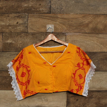 Red yellow kaftan Blouse