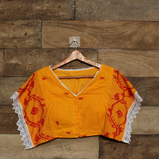 Red yellow kaftan Blouse