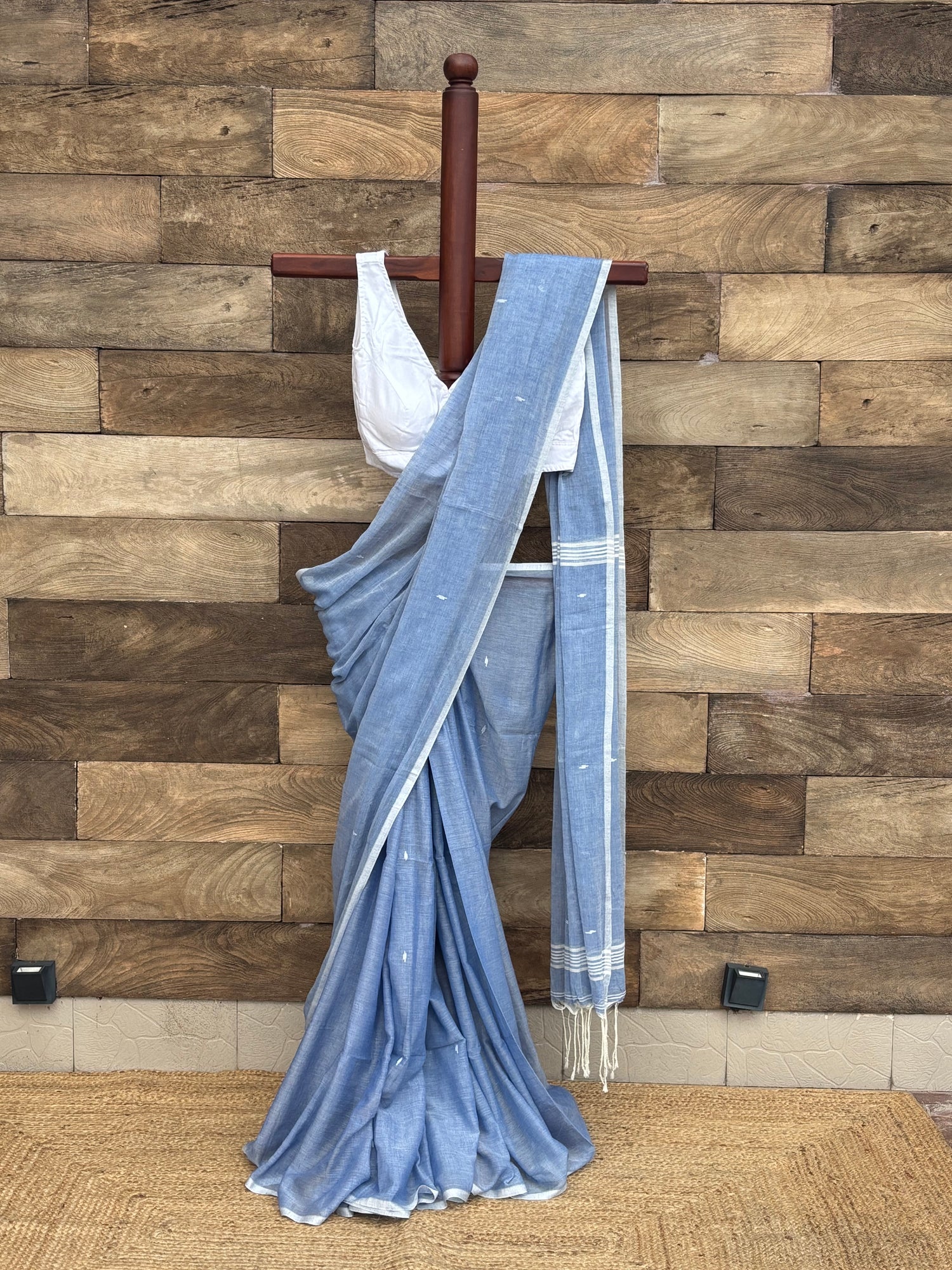 Soft Pure cotton Bengal jamdani saree